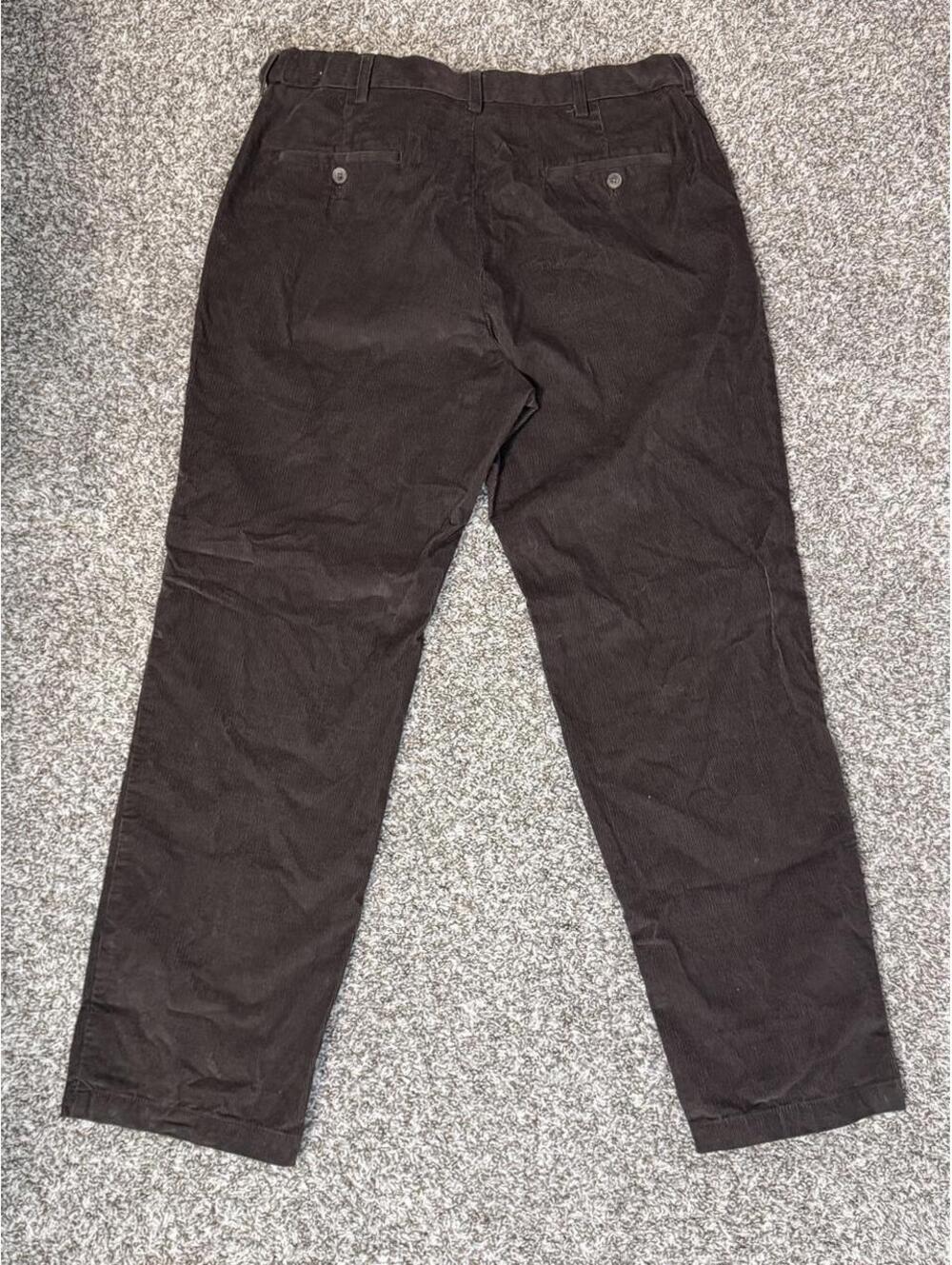 Haggar Classic Fit Brown Corduroy Pants – 36x32 🤎